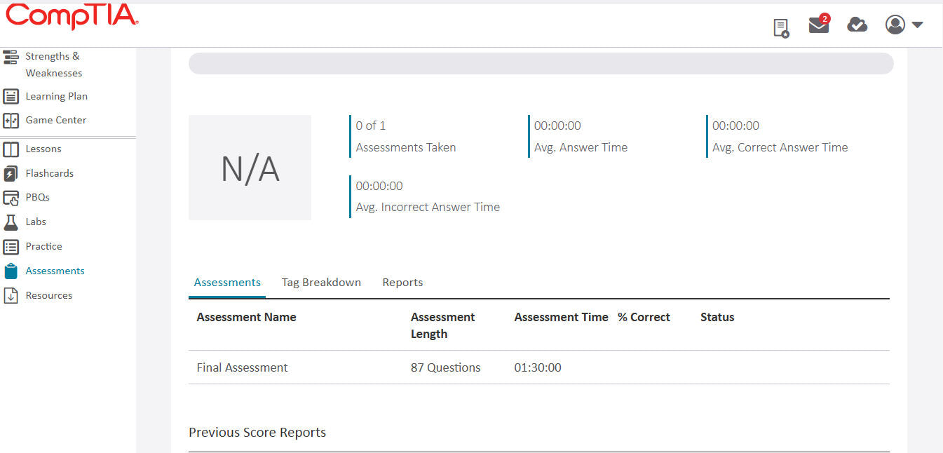 CompTIA Security+ CertMaster Learn + Labs (SY0-701)